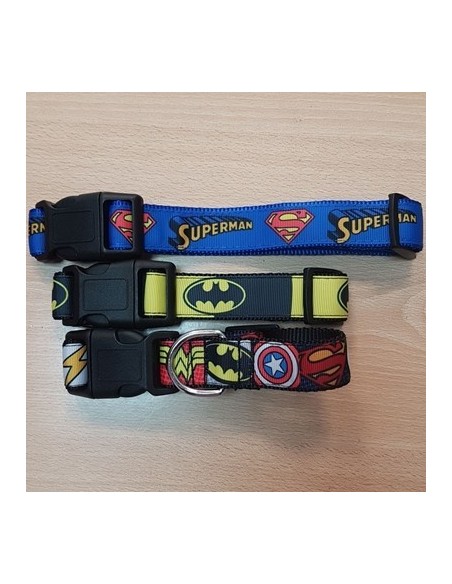 COLLAR PERRO STAR WARS, MARVEL, SUPERMAN