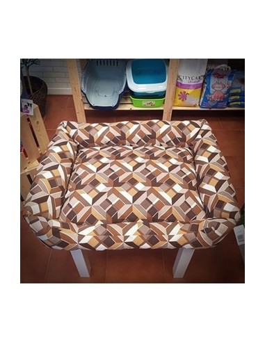 CAMA PERRO ESTAMPADOS SURTIDOS