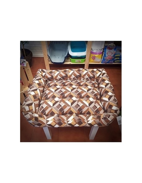 CAMA PERRO ESTAMPADOS SURTIDOS