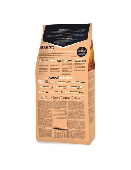 GRAIN FREE JUNIOR CORDERO. OWNAT