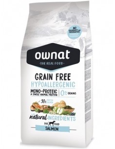 HIPOALERGENICO GRAIN FREE SALMON. OWNAT
