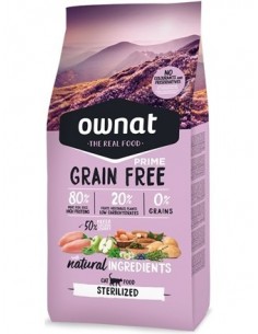 GRAIN FREE GATO ESTERILIZADO. OWNAT