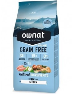 GRAIN FREE KITTEN CACHORROS. OWNAT