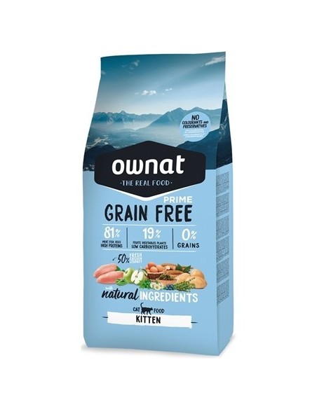 GRAIN FREE KITTEN CACHORROS. OWNAT