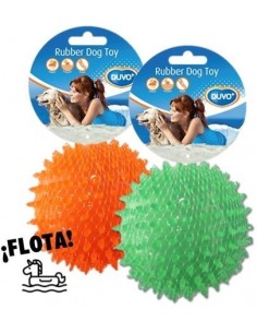 PELOTA ERIZO NARANJA O VERDE
