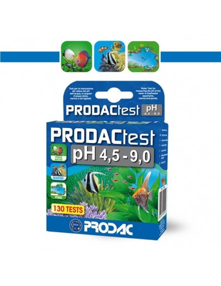 TEST PH AGUA DULCE Y MARINA