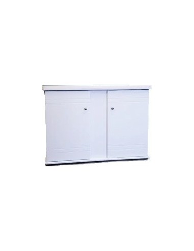 MESA MADERA 120 CM BLANCA EAT-120E