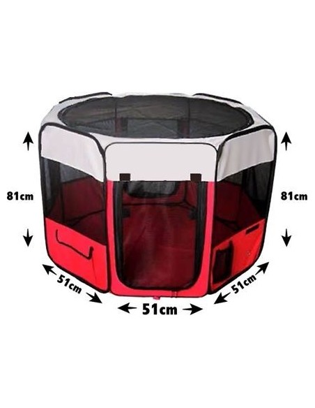 PARQUE PLEGABLE PARA CACHORROS Y MASCOTAS