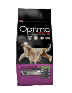 OPTIMA NOVA MEDIUM ADULTO POLLO Y ARROZ