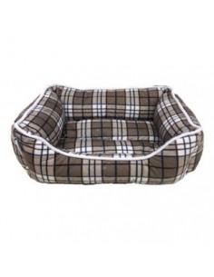 CAMA PARA PERROS SUAVE CUADROS