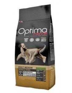 OPTIMA NOVA ADULTO POLLO Y PATATA RAZAS MEDIANAS