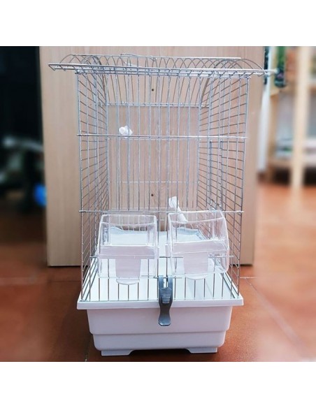 JAULA PAJARO KAROL CROMO