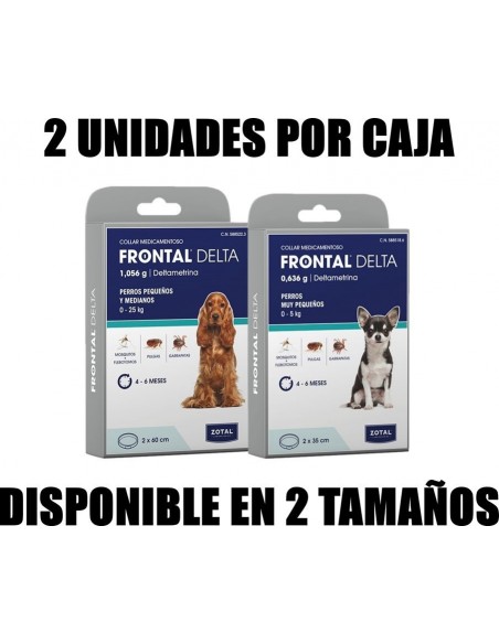 COLLAR MEDICAMENTOSO FRONTAL DELTA