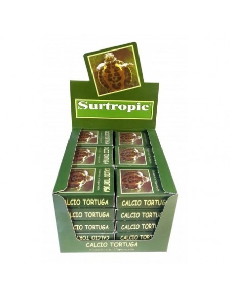 CALCIO PARA TORTUGAS 30 UNIDADES