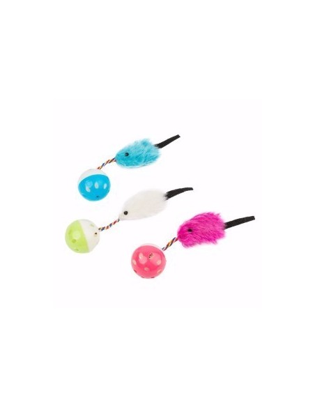 JUGUETE GATO RATON CON PELOTA