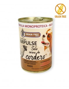 LATA CORDERO GRAIN FREE PERROS